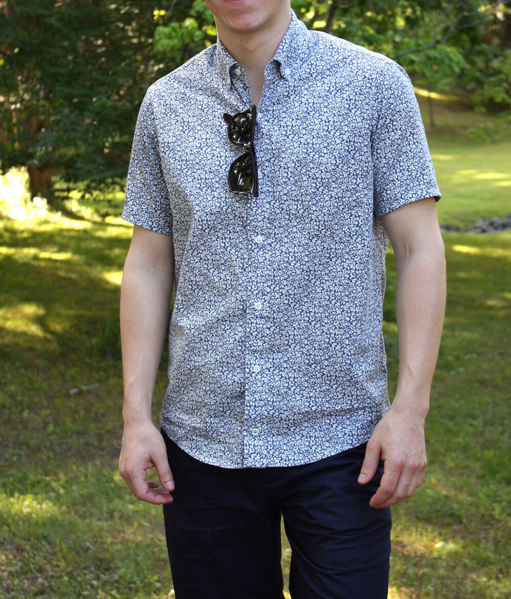 Peter Manning short sleeve button up