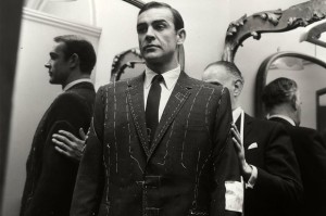 Sean Connery suit fitting