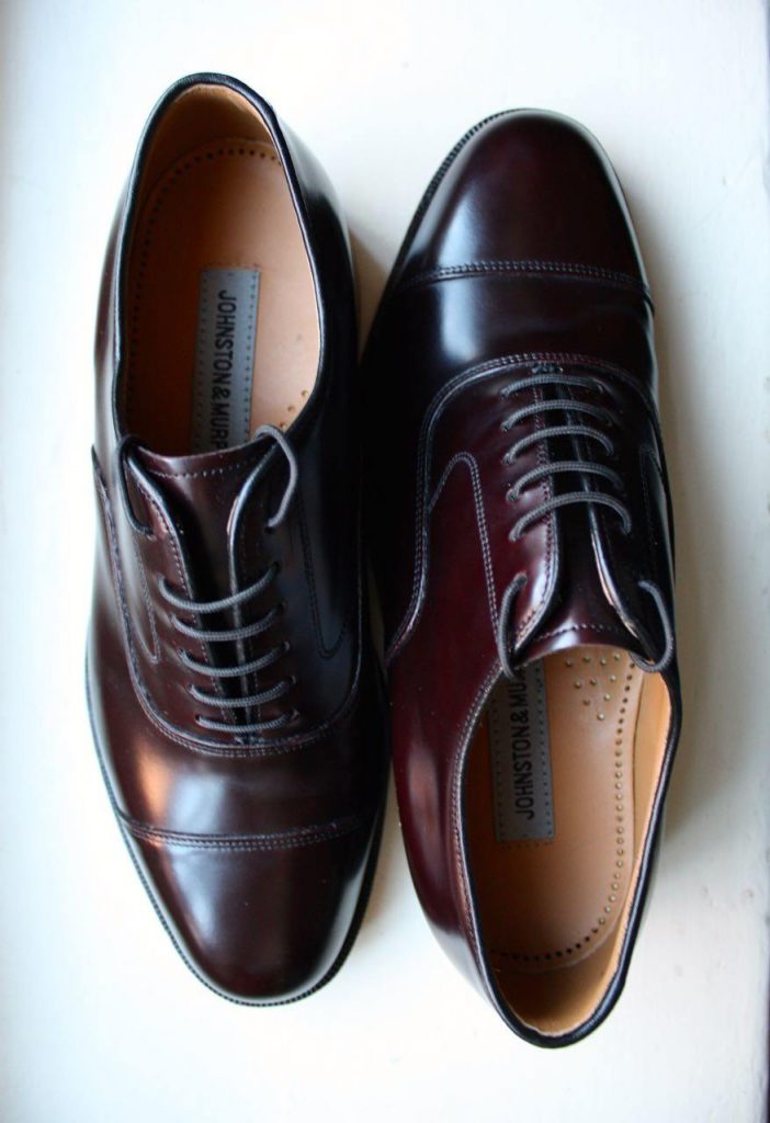 Johnston and Murphy Melton cap toe Oxford