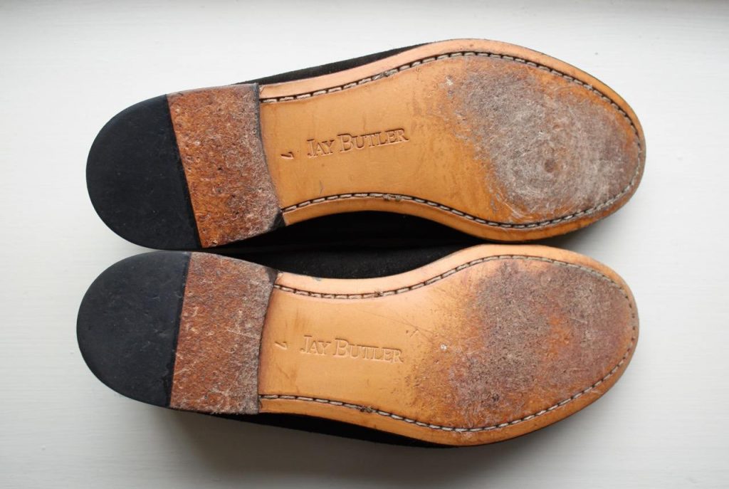 Jay Butler Shipley Tie loafers bottom