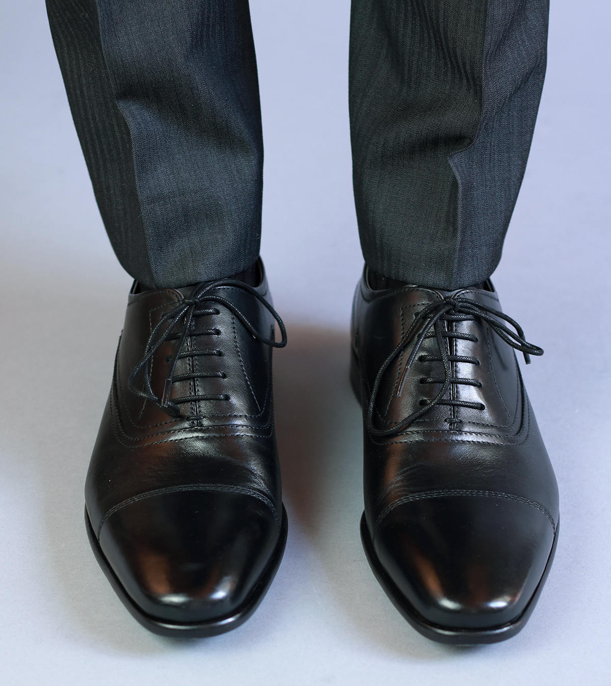 Black Hugo Boss Oxfords