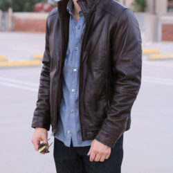 PMNYC leather jacket