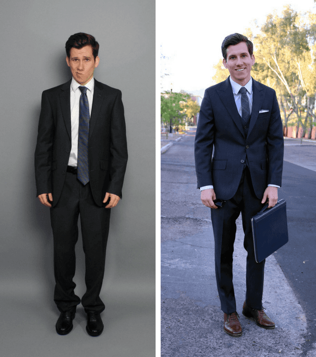 Bad suit vs good suit