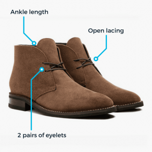 Chukka boot characteristics