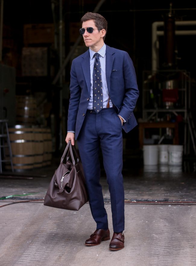 Oliver Wicks summer blue suit 2