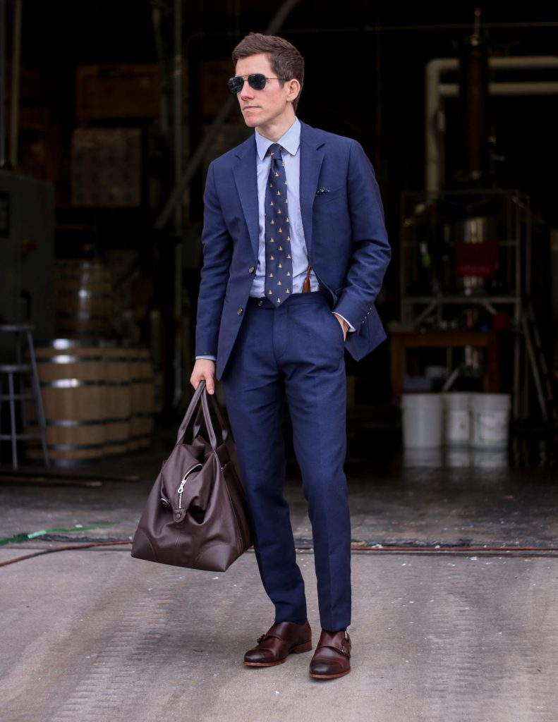 Oliver Wicks summer blue suit 2