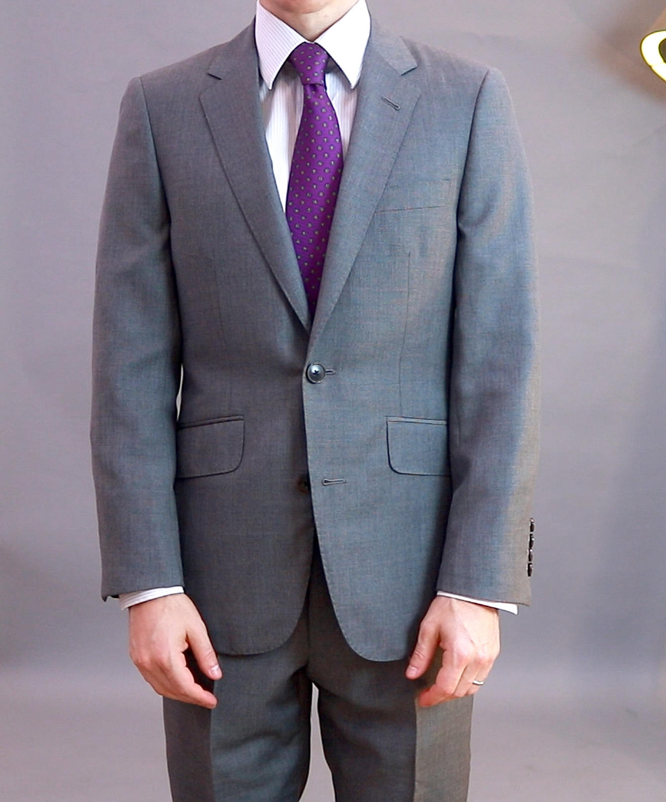 Alan David bespoke suit