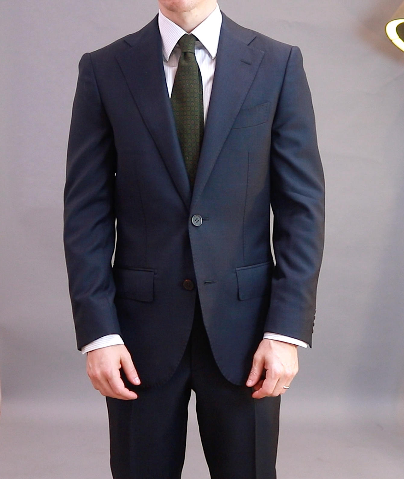 Suit Supply Lazio suit in navy