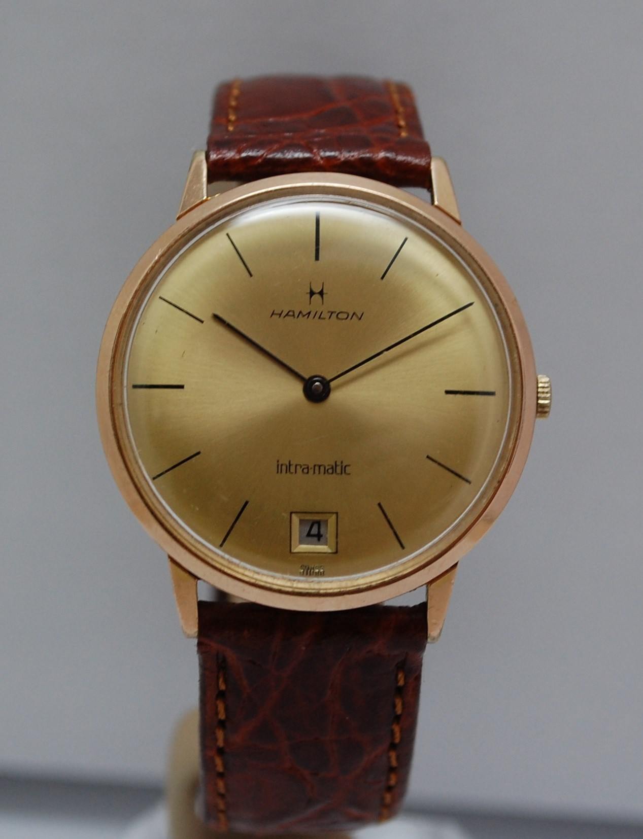 c1969 Hamilton Intra-Matic microrotor watch Year-1969