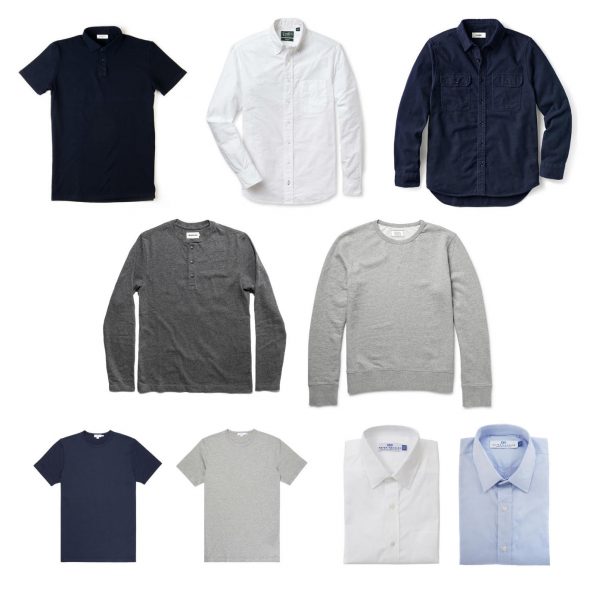 Minimalist Mens Shirt Collection