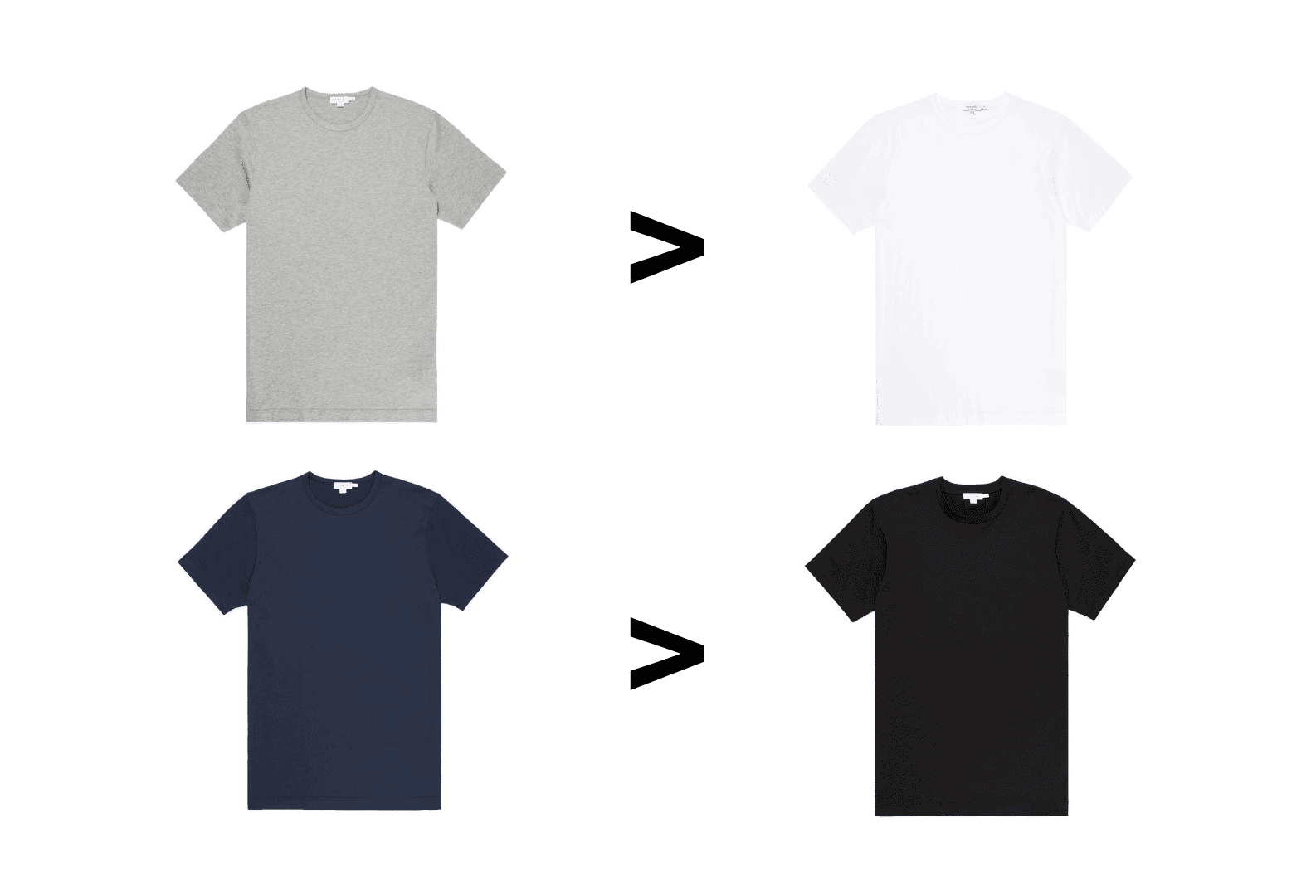 T shirt colors