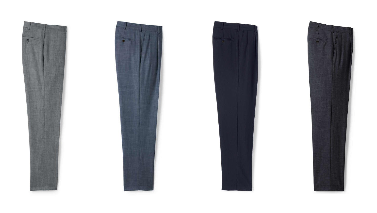 Minimalist dress pants collection