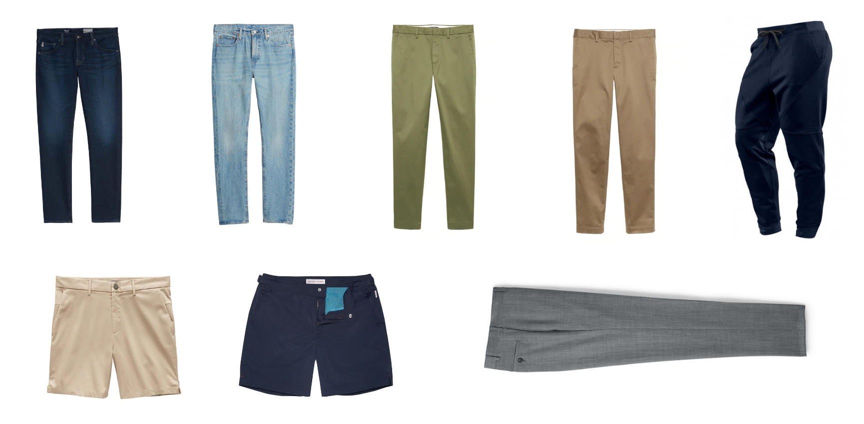 Minimalist mens pants collection 1