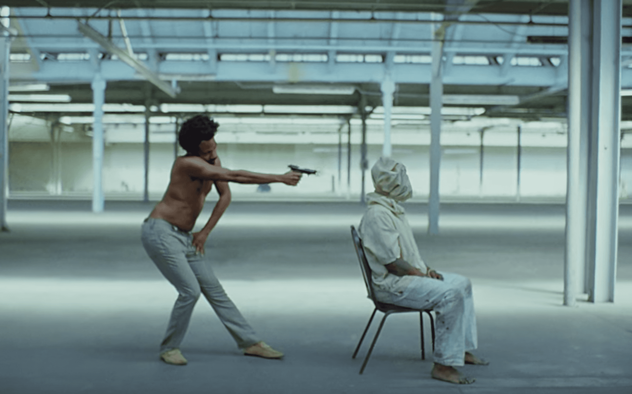 Donald Glover in ‘This Is America’ still