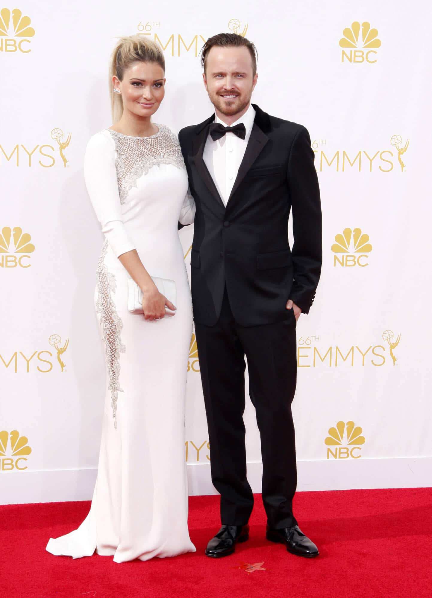 Aaron Paul With Wife