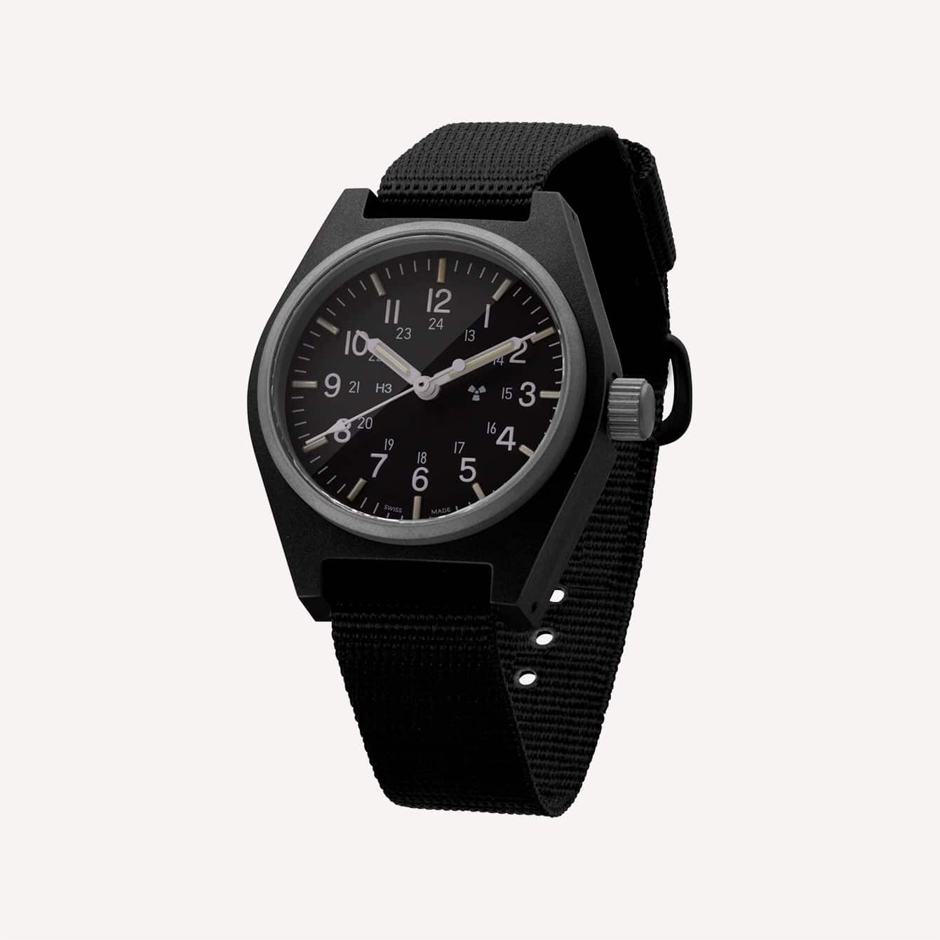 Black General Purpose Quartz 34mm