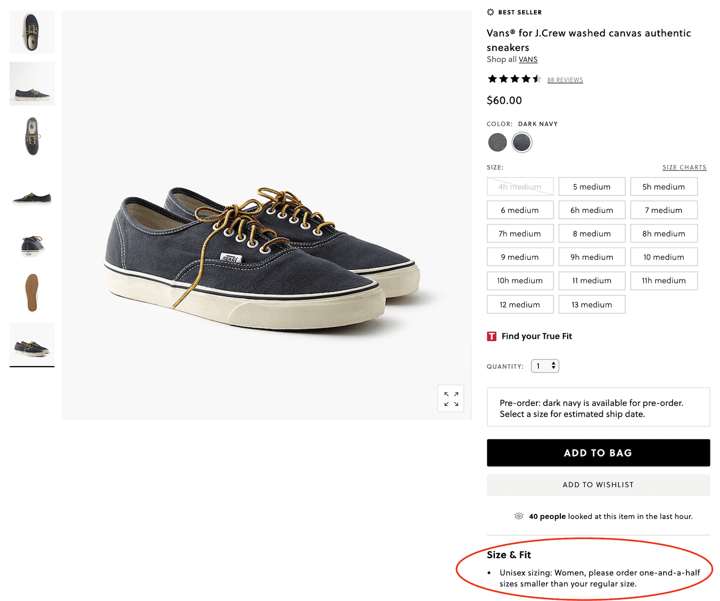 J Crew unisex shoes