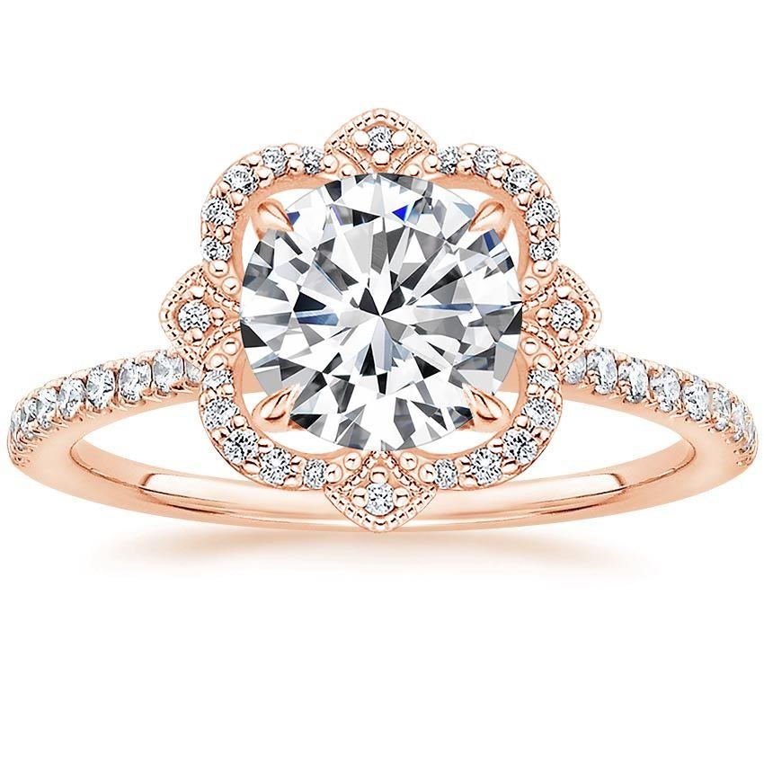 Rose Gold Reina Diamond Ring - Brilliant Earth