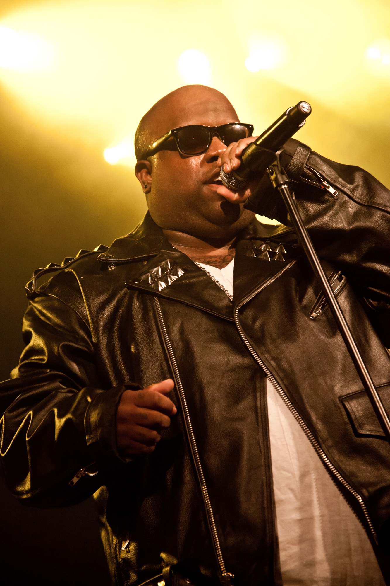 Cee Lo Green wearing sunglasses