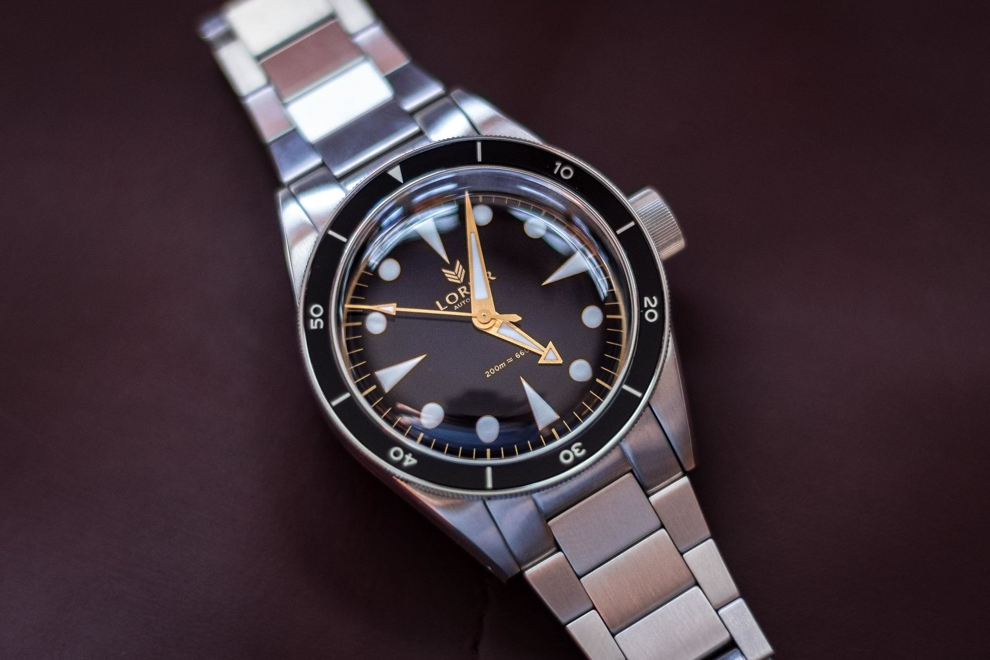 Lorier Neptune the quintessential dive watch 