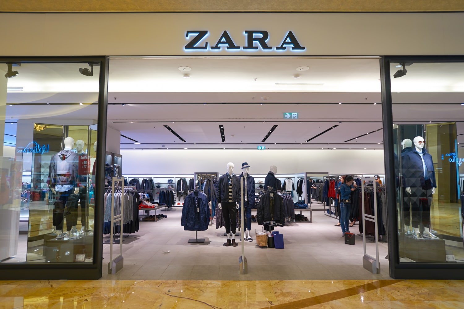 Zara storefront