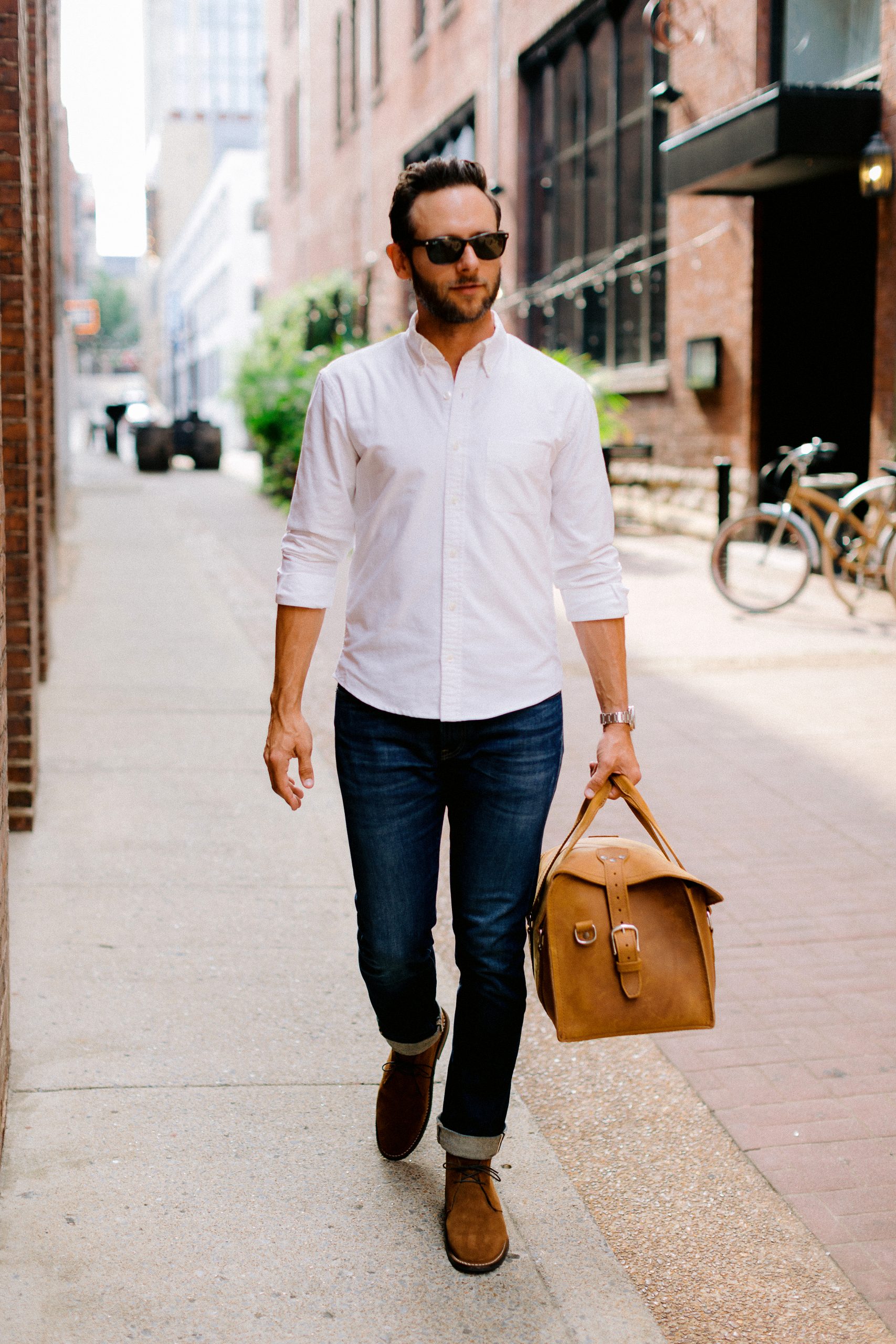 Saddleback duffle walking