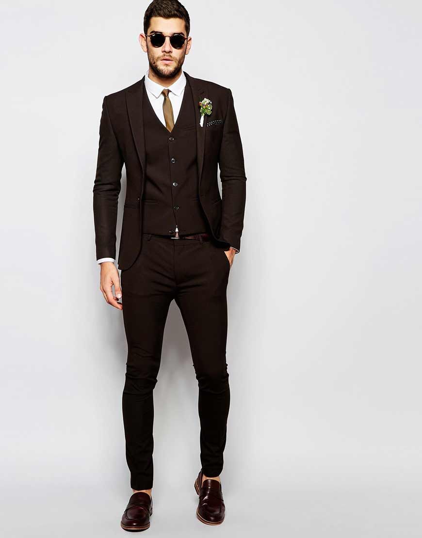 Skinny suit mens