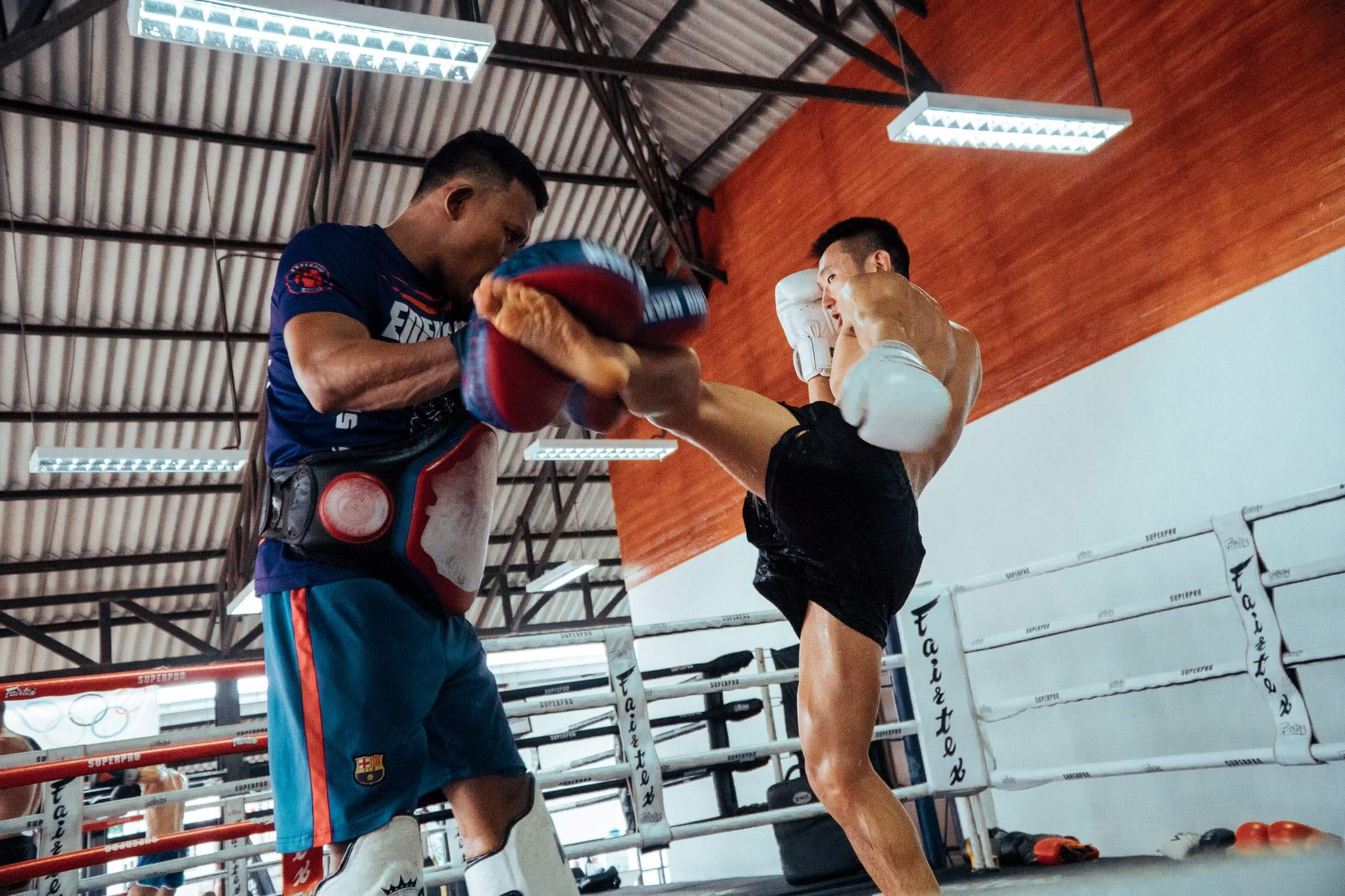 Muay Thai practice