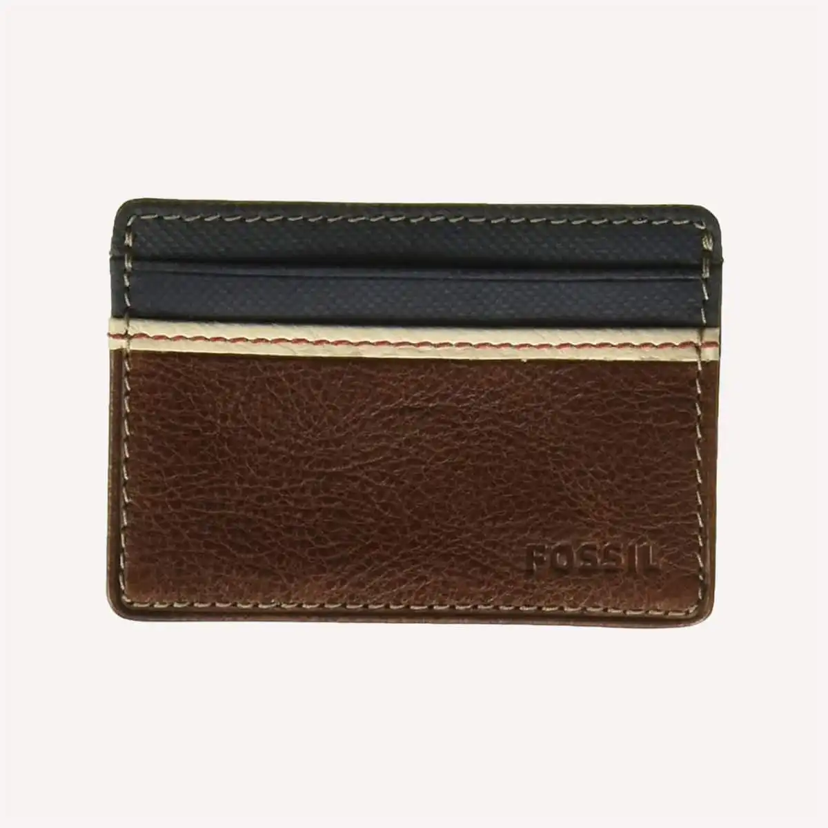 Fossil Leather Minimalist Card Case