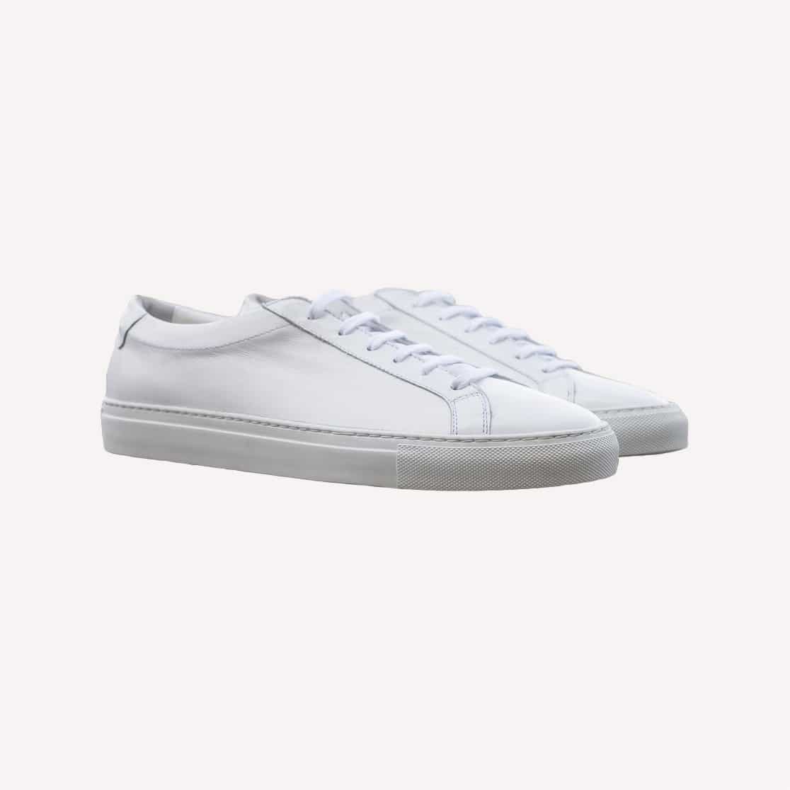 Gustin White Low Top