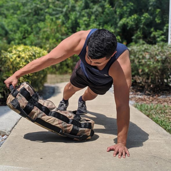 Sandbag workout