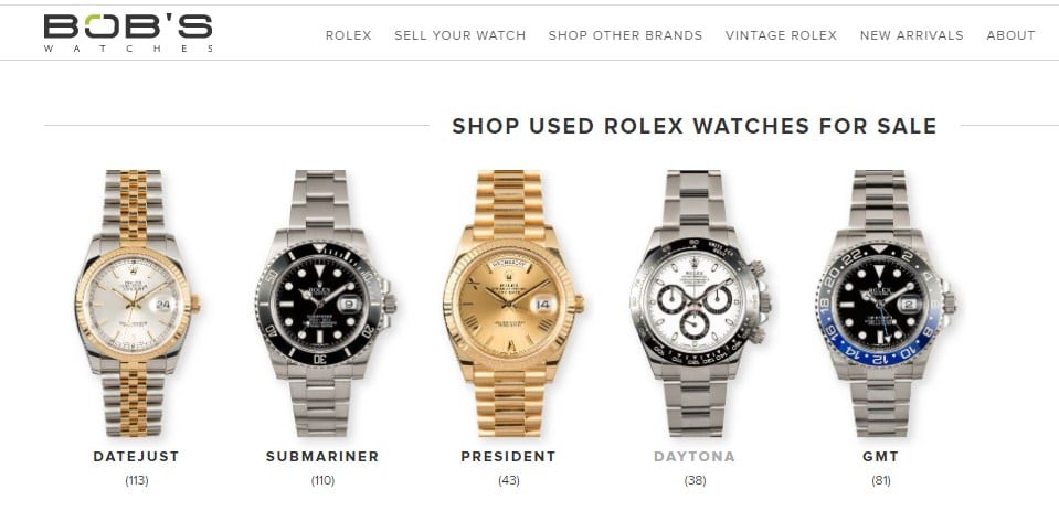 Bob's Watches