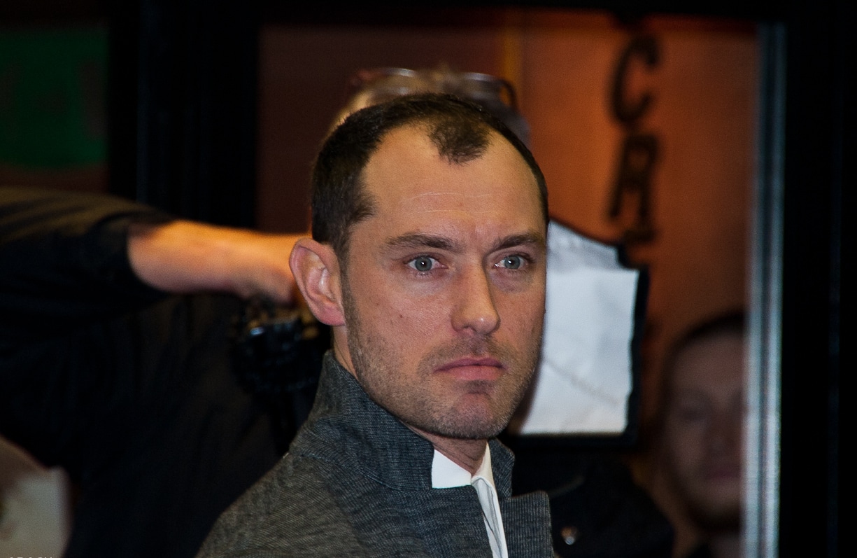 Jude Law hairline