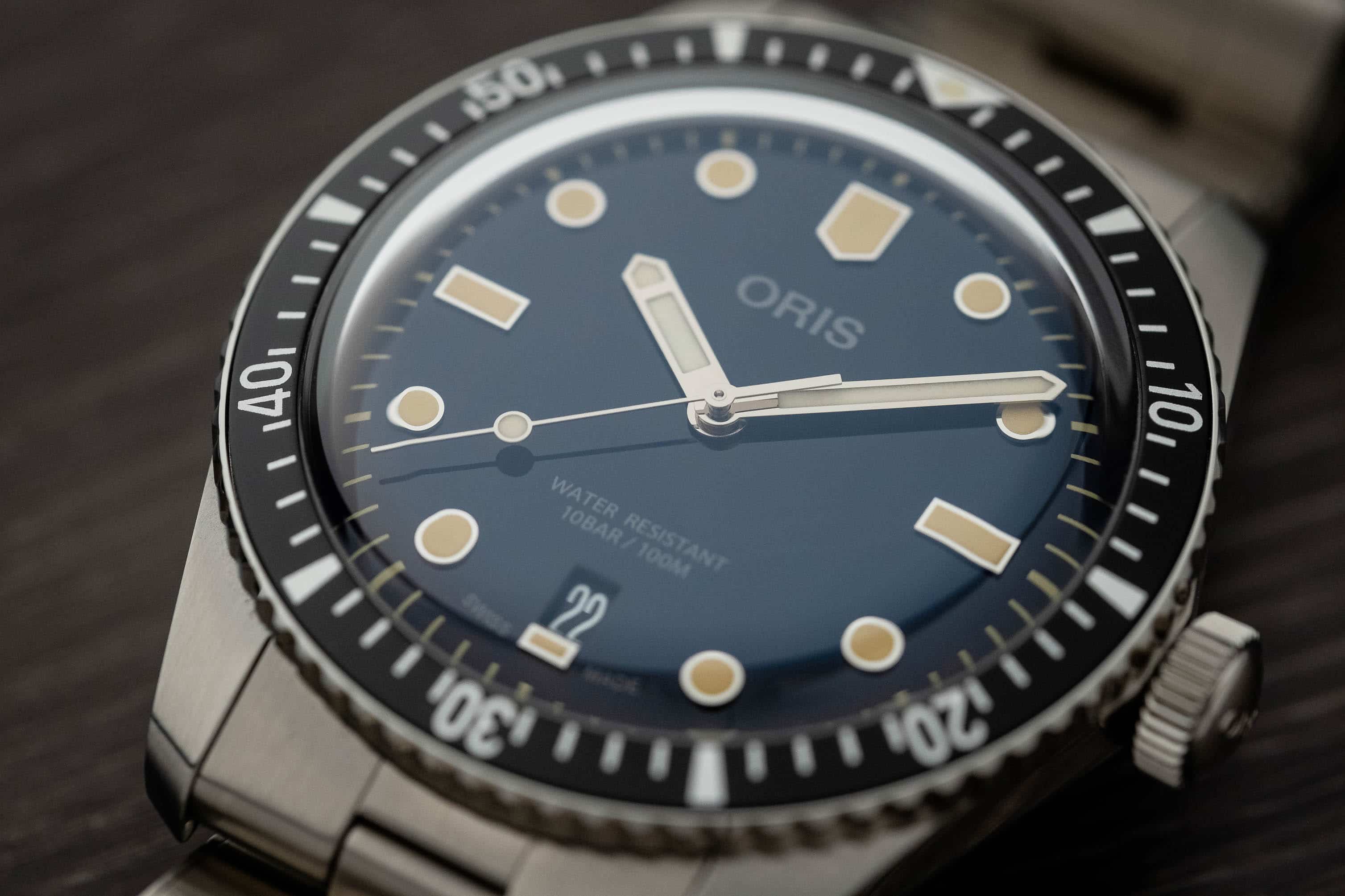 Oris Divers Sixty-Five Hands & Dial