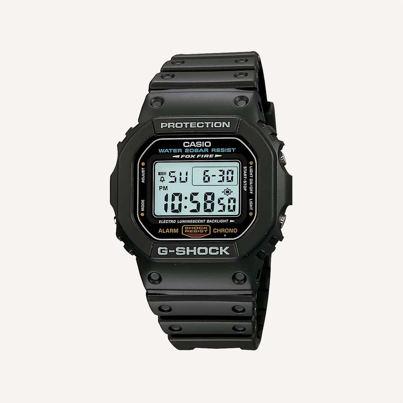 Casio Men s G Shock DW5600E 1V Black Resin Quartz Watch