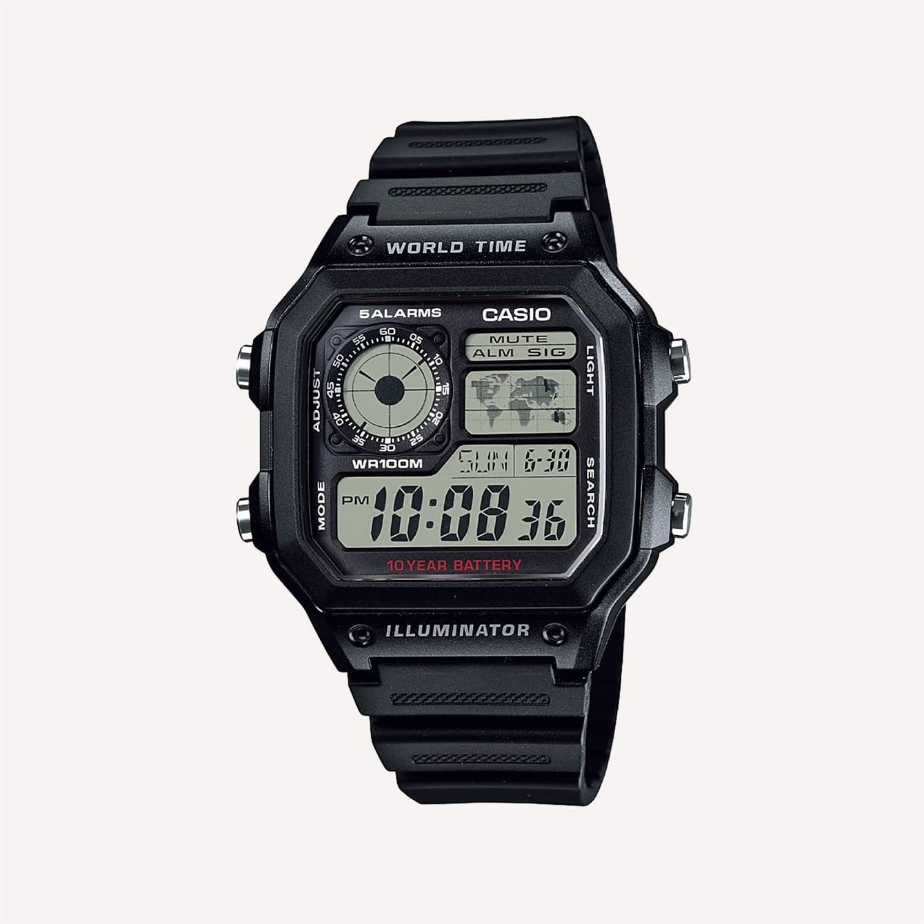 Casio World Timer AE1200WH