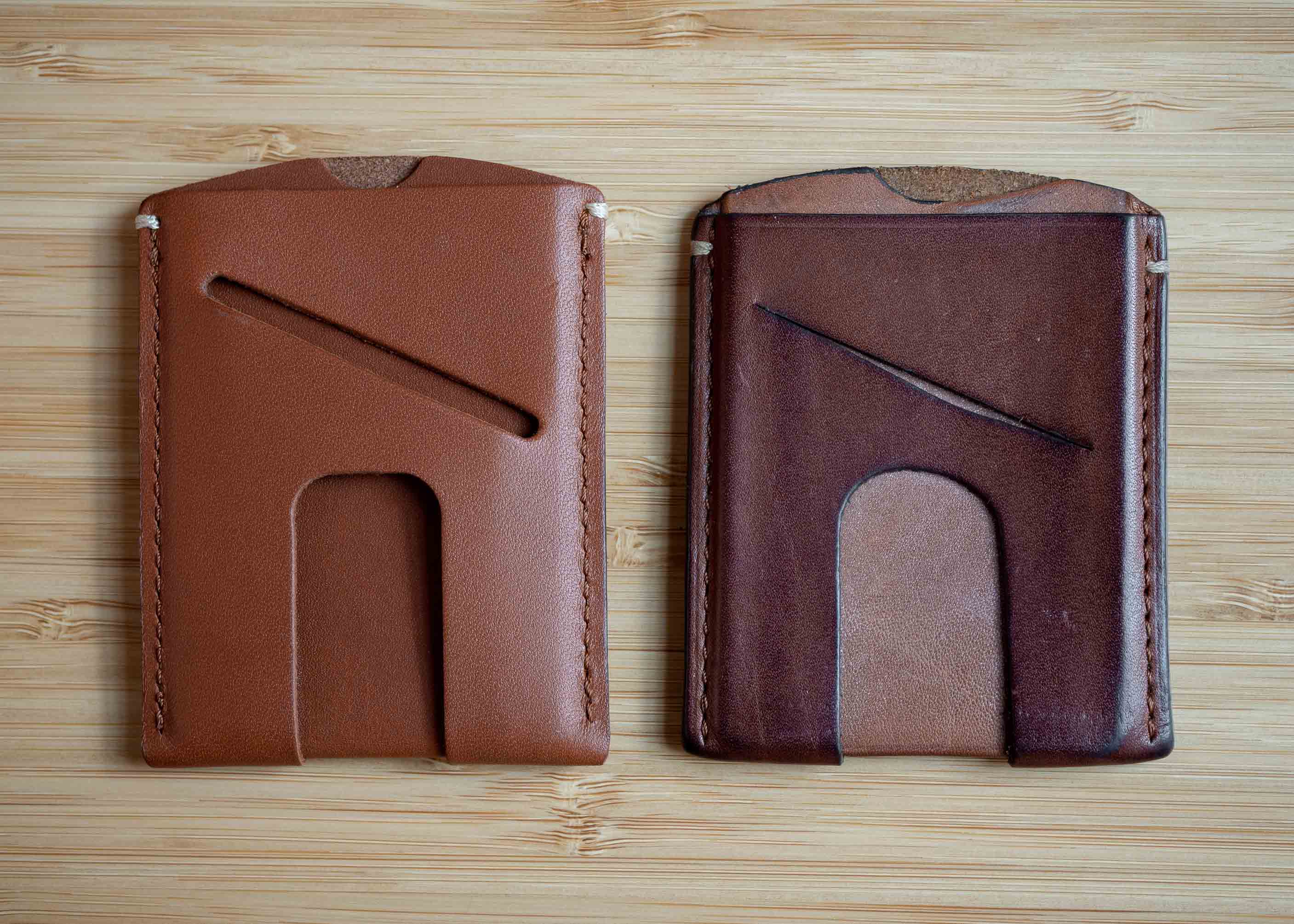 New leather vs aged