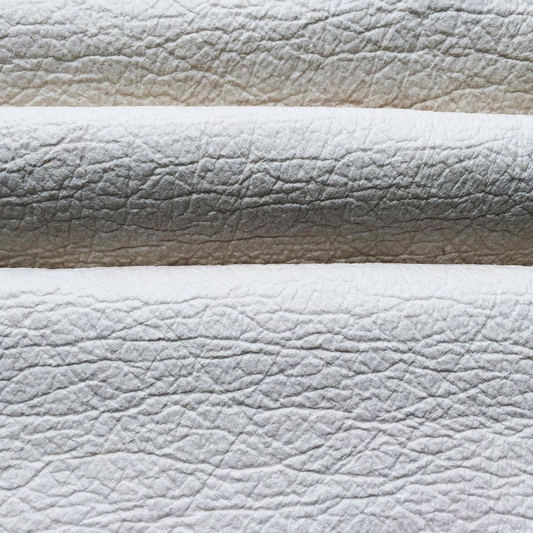 Piñatex fabric in white