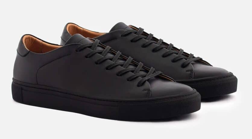 black Reid sneakers