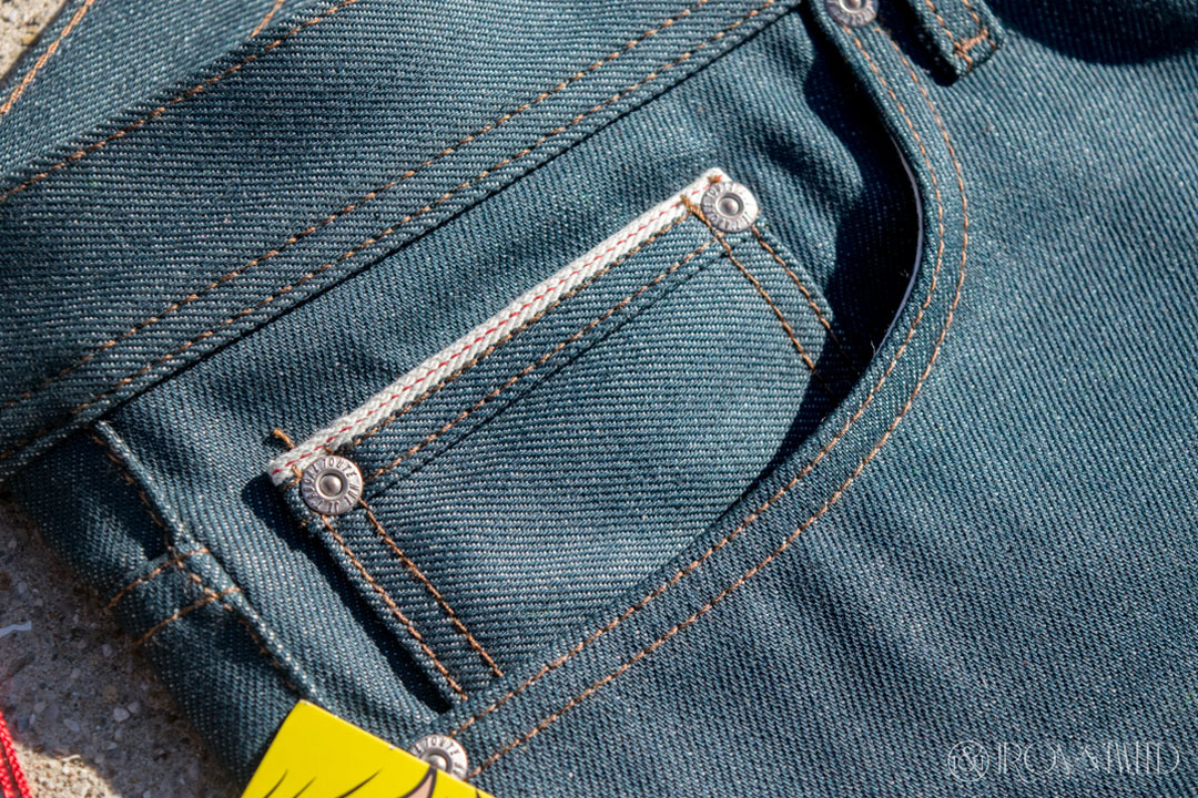 close up of pocket