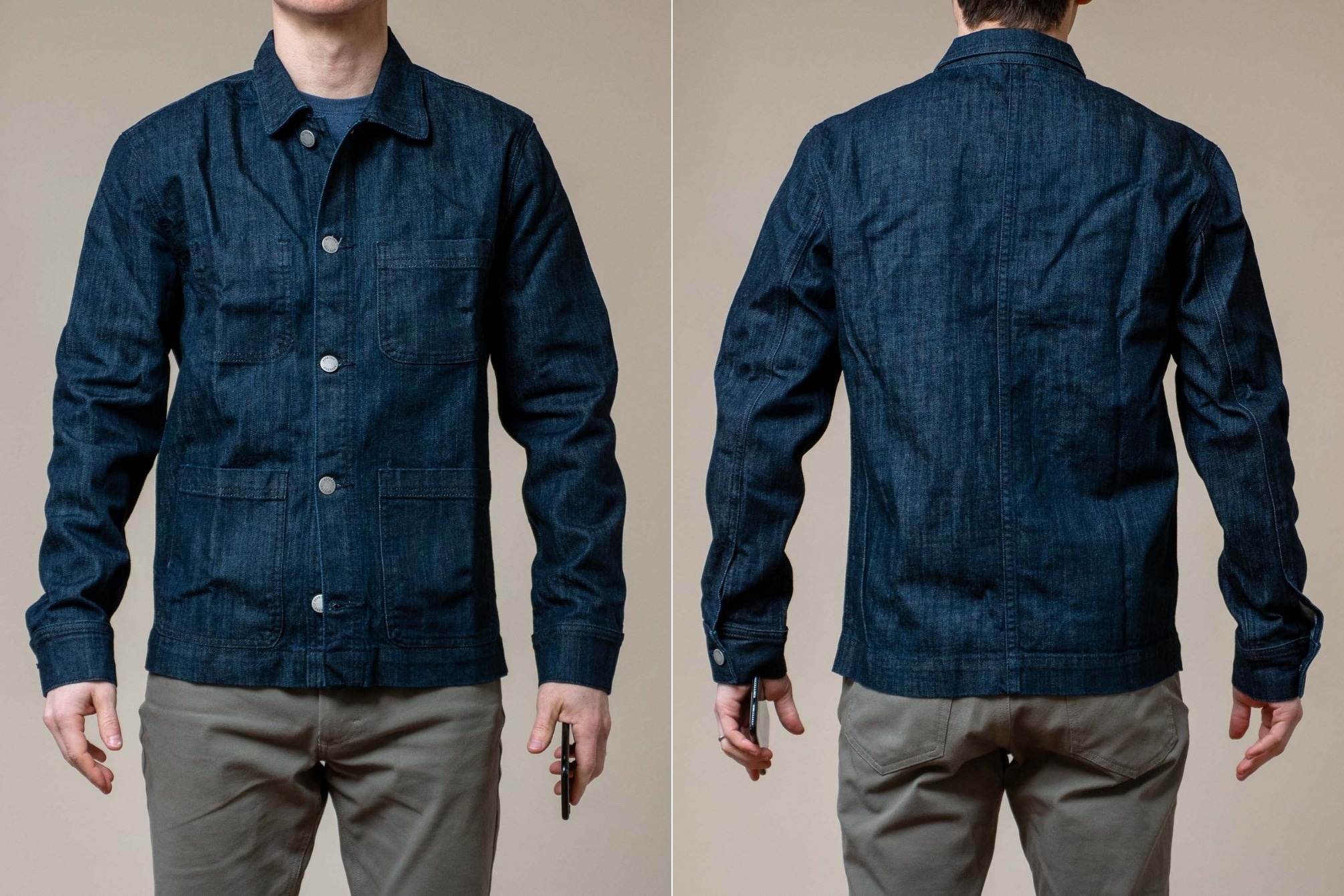 Ash and Erie Denim Chore Jacket