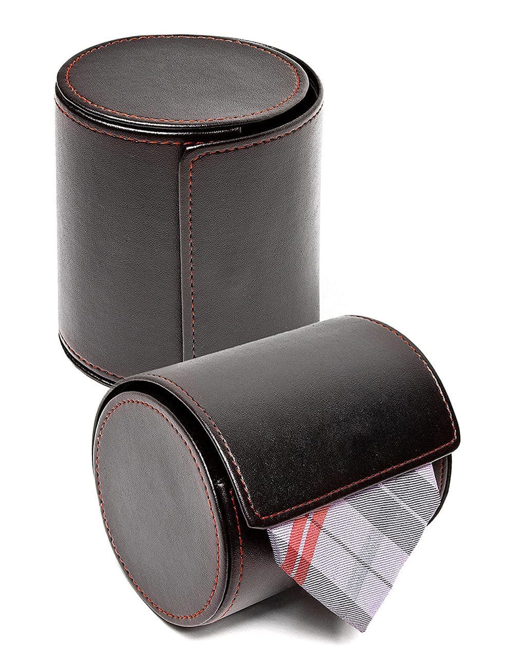 Black Tie Travel Case Roll