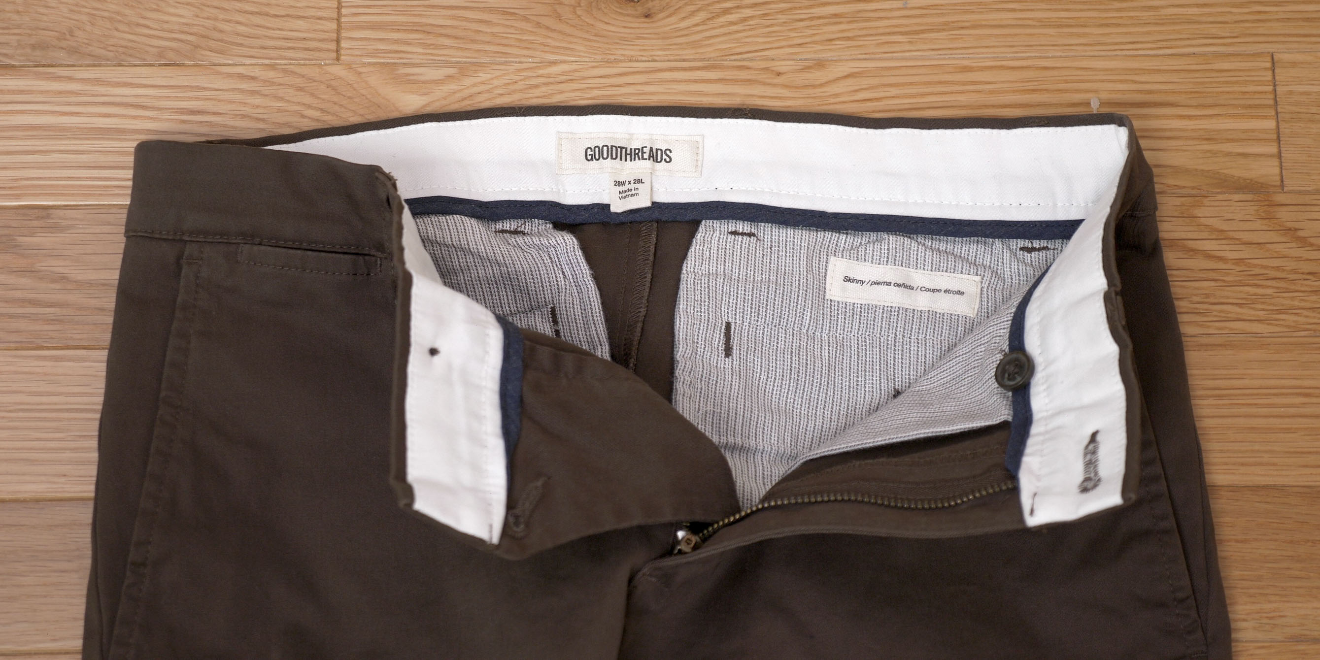 Goodthreads 28 chinos