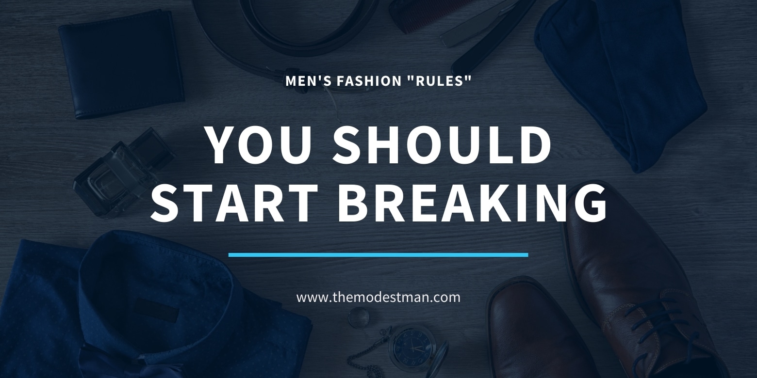 Mens fashion rules