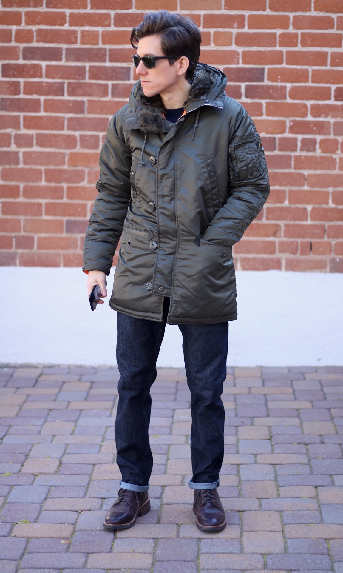 Alpha Industries Slim Fit N-3B Parka