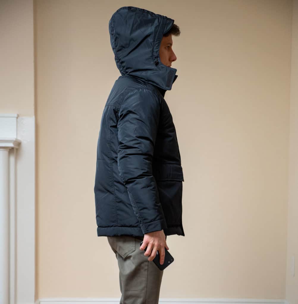 Ash and Erie Winter Parka fit