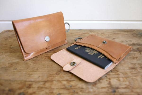 Corter Leather Travel Wallet