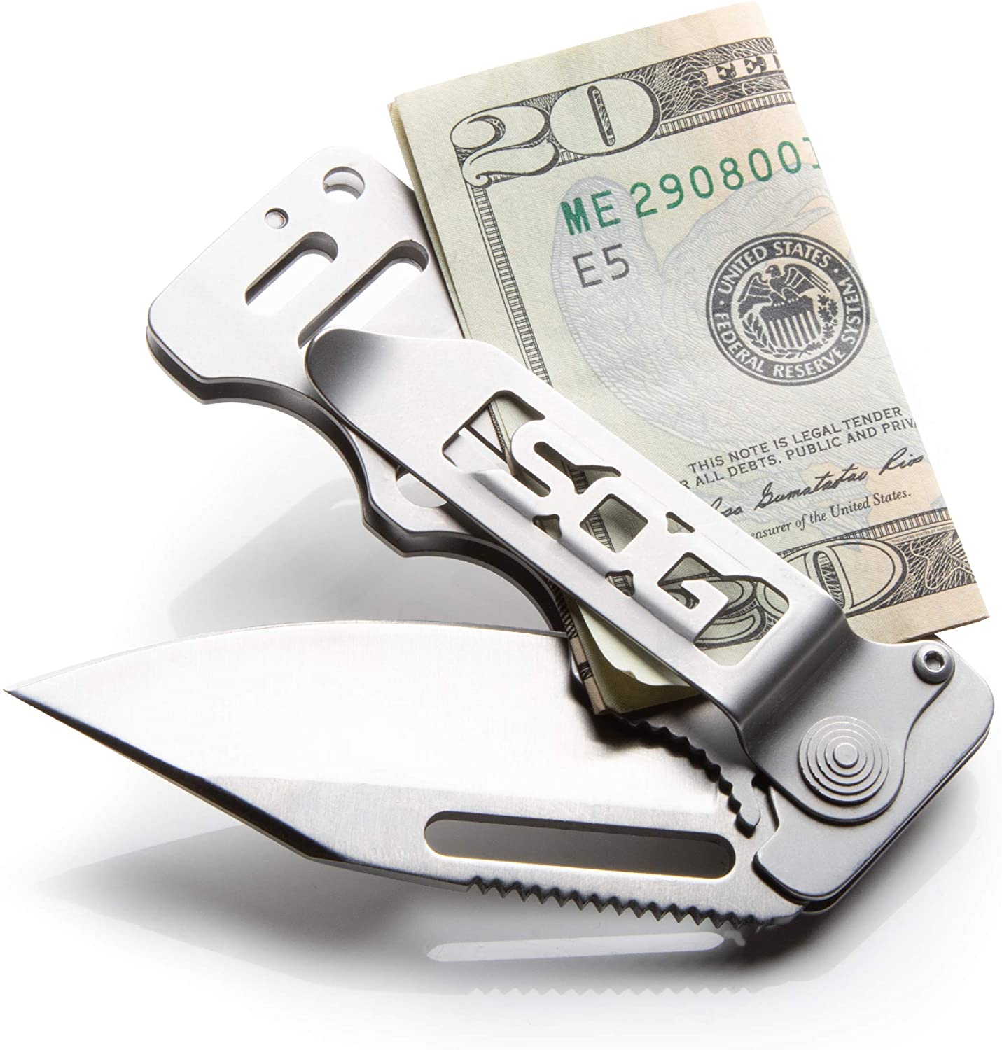 SOG Money Clip Pocket Knife