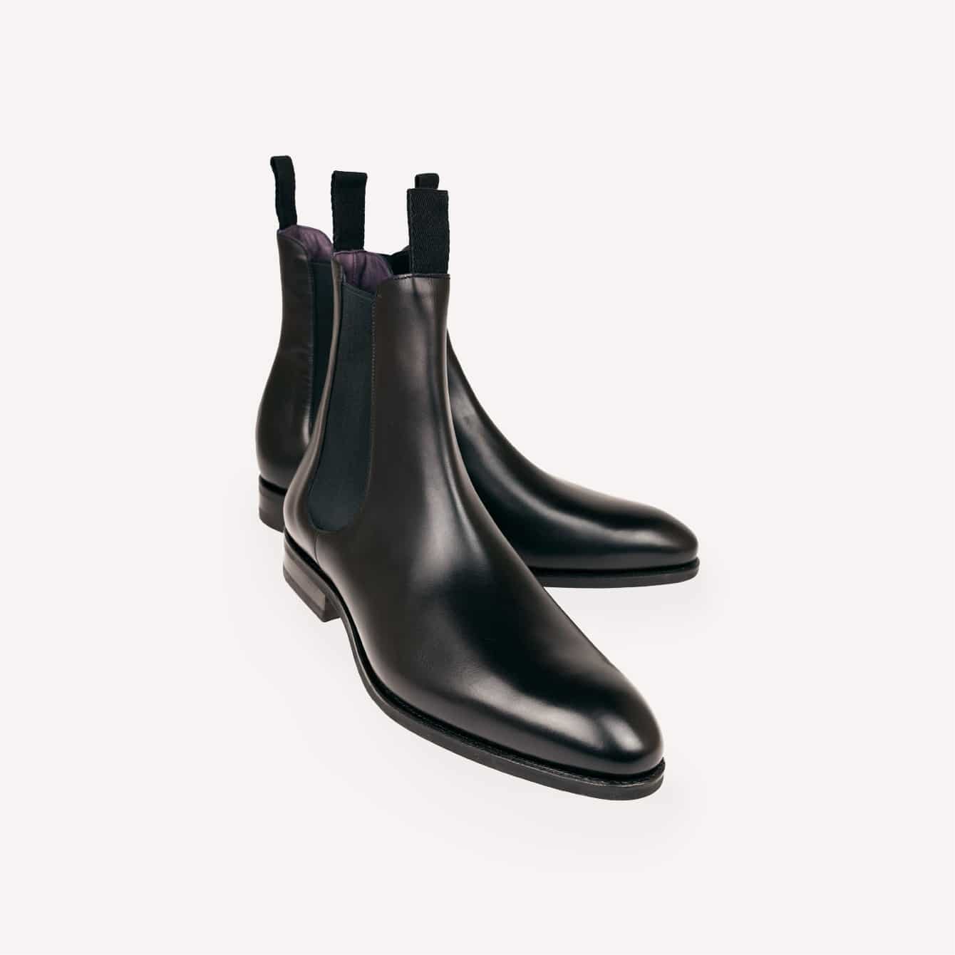 Carmina Black Chelsea Boots