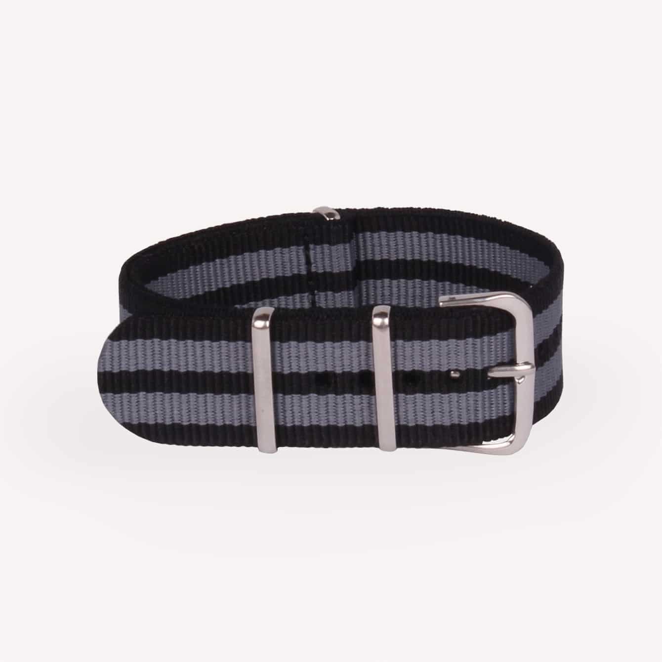 OMEGA NATO Strap In Five Stripe